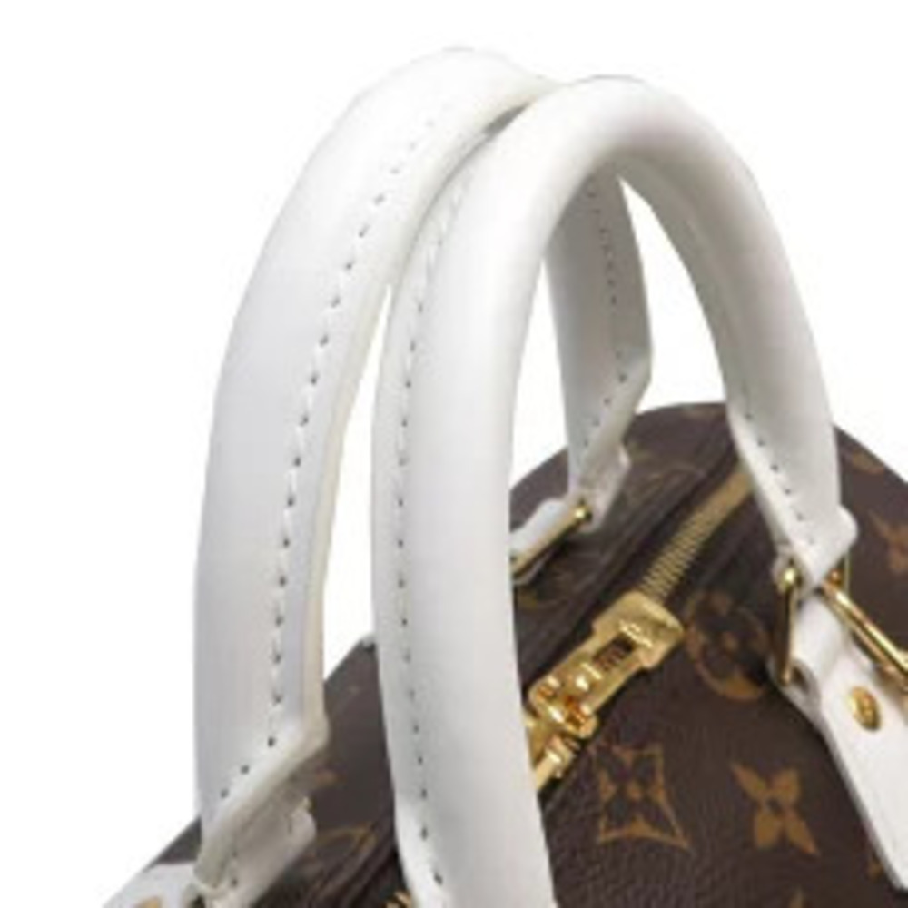 Louis Vuitton Speedy Bandouliere Handbag Monogram White - Picture 5 of 6
